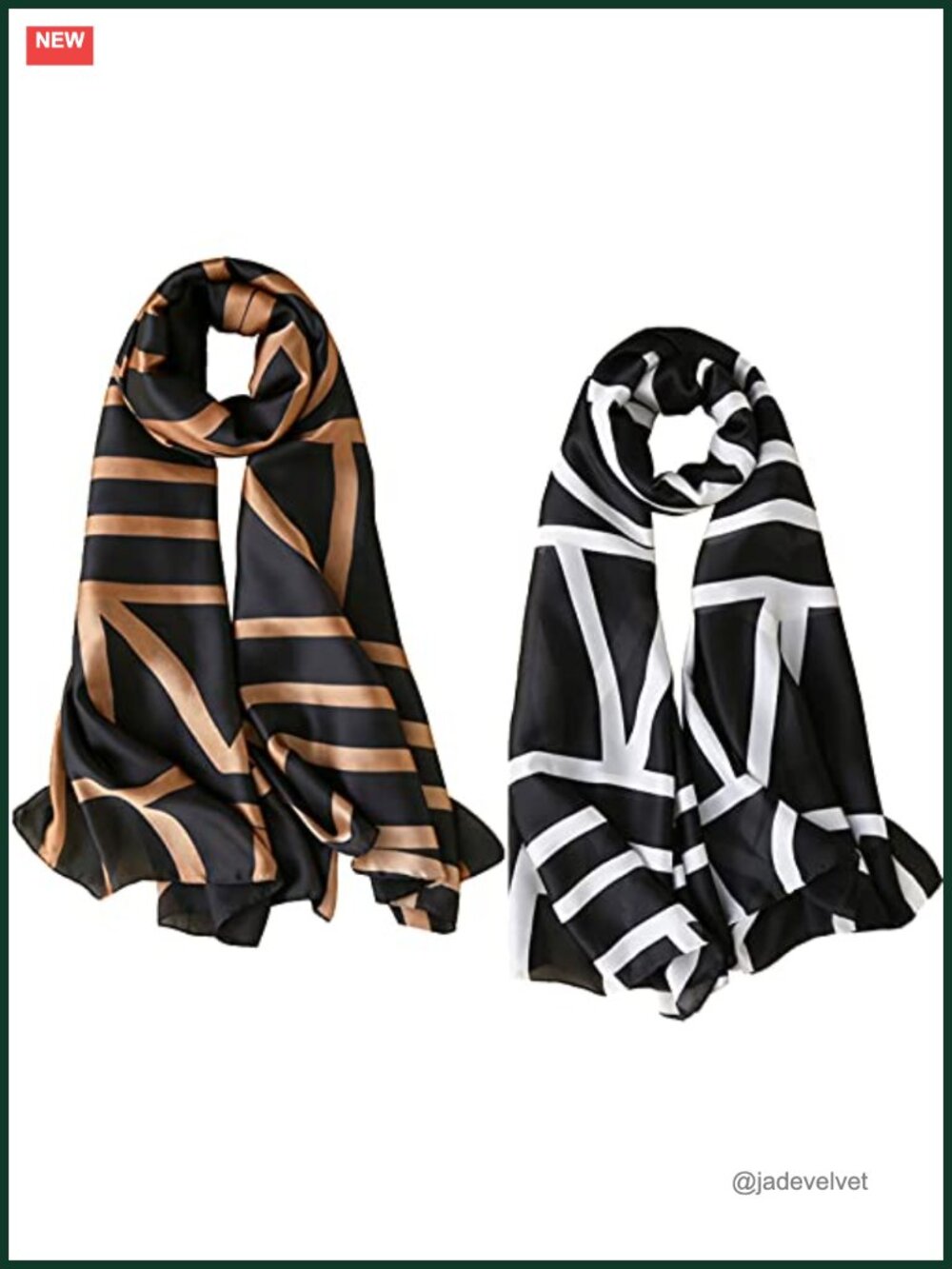 100% Mulberry Silk Scarf Long Lightweight Shawl Wrap